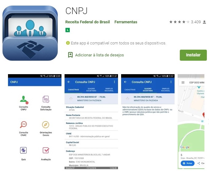 app cnpj