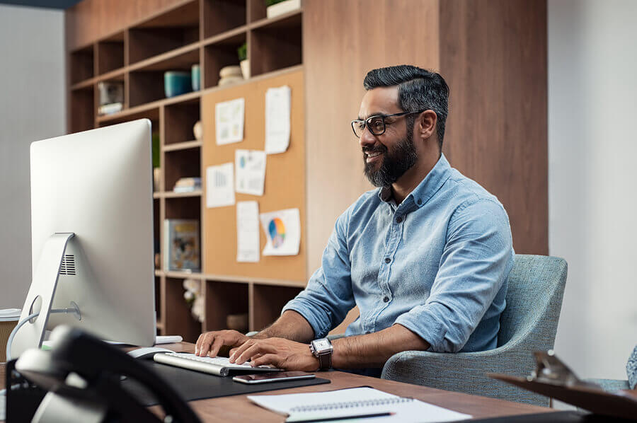 A tendência em gestão empresarial do home office deve continuar em muitos locais de trabalho