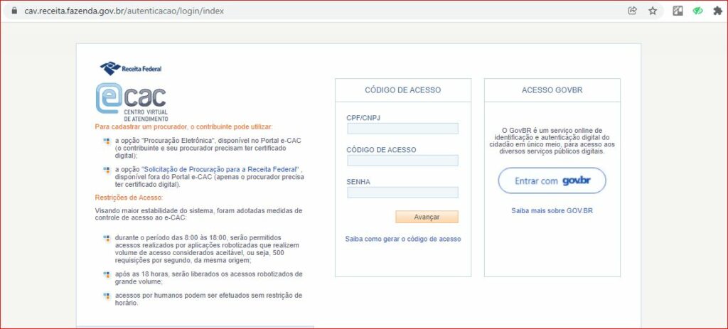 eCAC - Conheça mais sobre o sistema da Receita Federal Centro Virtual de Atendimento ao Contribuinte