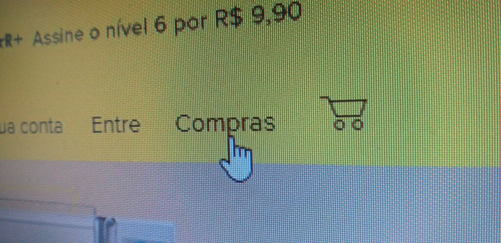 Compras pela internet 