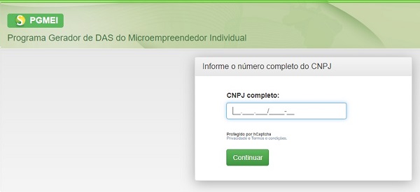O PGMEI pode ser acessado no site do Simples Nacional